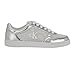 Calvin Klein Women's Heyra Sneaker, Silver Metallic 040, 6