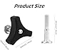 QHFlashbuy Lawn Mower Handle Screws, 2 Stück rasenmäher griff schraube und Muttern Für Rasenmäher-Schiebegriffe Gartenwerkzeug Zubehör Für Rasenmäher