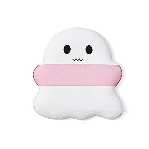 GUODUN Coussin éponge, Feuilletée, Coussin éponge en Forme de Fantôme pour Fond de Teint Liquide, Poudre, Outils de Beauté(Pink) Cover