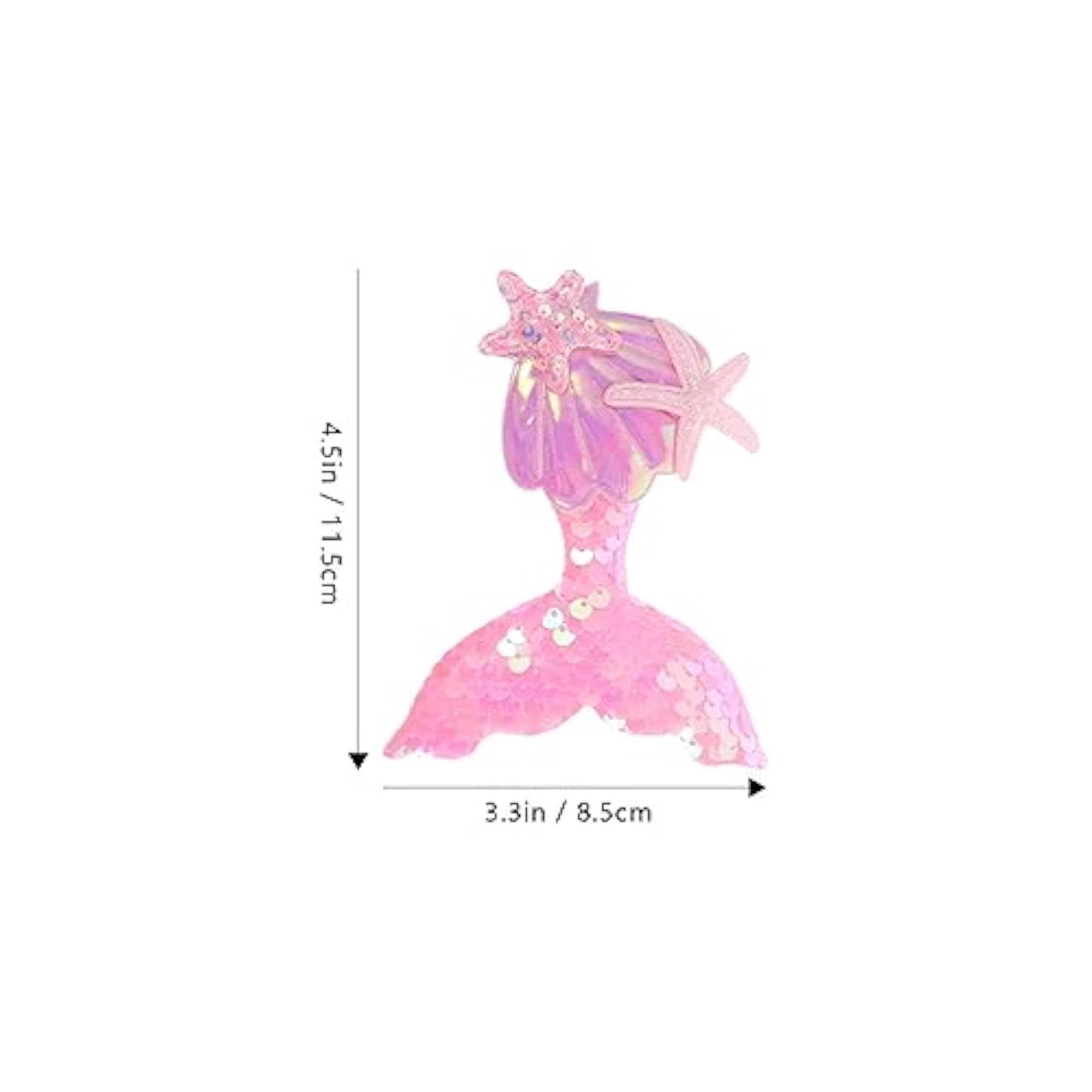 2pcs Mermaid Hair Pin Fish Tail Hair Clips