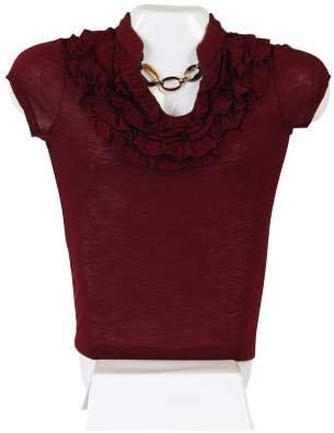 Miniatura 2 de SSWBasics Forma de camisa de plástico blanco femenino (se adapta a tallas de mujer 7 a 10) - Torso de maniquí con base - Forma de camisa de encimera