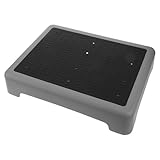 Conception axée sur l'utilisateur : le marchepied de salle de bain pour enfants est conçu pour une stabilité maximale, offrant un confort optimal au pied. il peut également servir de marchepied robuste pour s'accroupir sur les toilettes ou de marchepied pour adultes. plateforme antidérapante