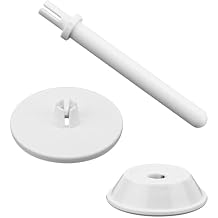 3pcs Spool Pin Cap Set, Spool Cap Cover Replacement Parts Thread Holder Accessories Compatible with Janome Singer Viking White Sewing Machines