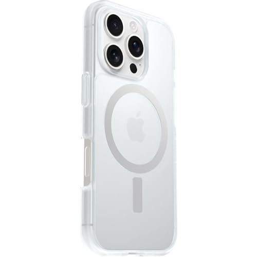 Image of OtterBox iPhone 16 Pro React Series Case - Clear - Ultra-Thin, Stylish Minimalist iPhone Case, MagSafe Compatible