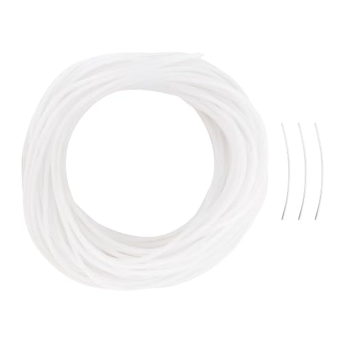 Pepperell Pony Bead Lacing 2 mm Hollow Lacing Tube Cord Frost Color