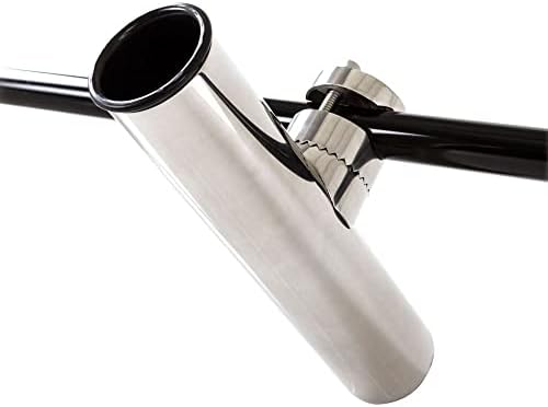 Harbor Mate Tournament Fishing Rod Holder 360 Degree Stainless Steel Clamp-On