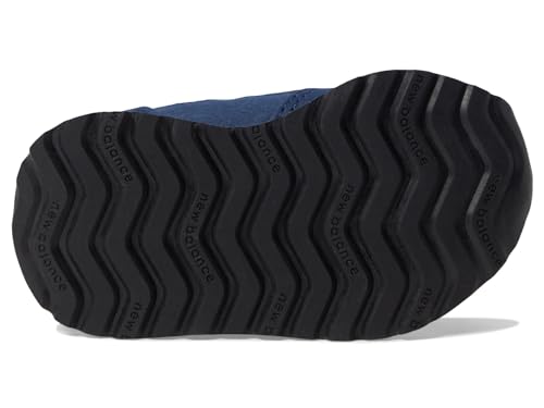 New Balance Kids 237 Bungee Sneaker, NB NAVY/VARSITY GOLD, 5.5 W Toddler (1-4 Years)3
