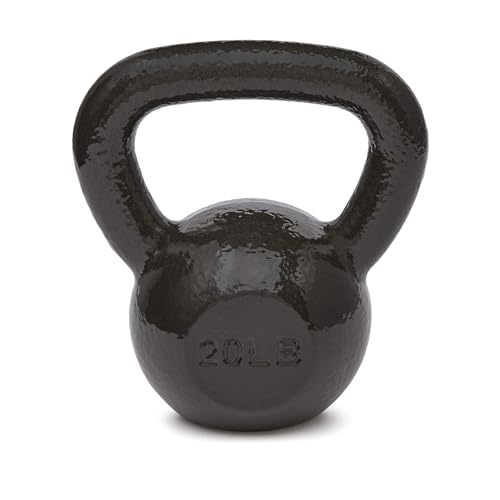 Amazon Basics Cast Iron Kettlebell, 9.1 kg, Black - Image 3