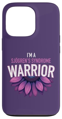 I'm a Sjogren's Syndrome Warrior �p�[�v���A�E�F�A�l�X�t�����[ �X�}�z�P�[�X iPhone 13 Pro �p