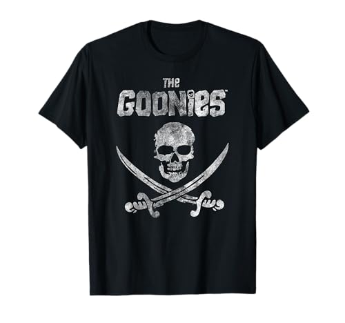 The Goonies Flag on Black Camiseta