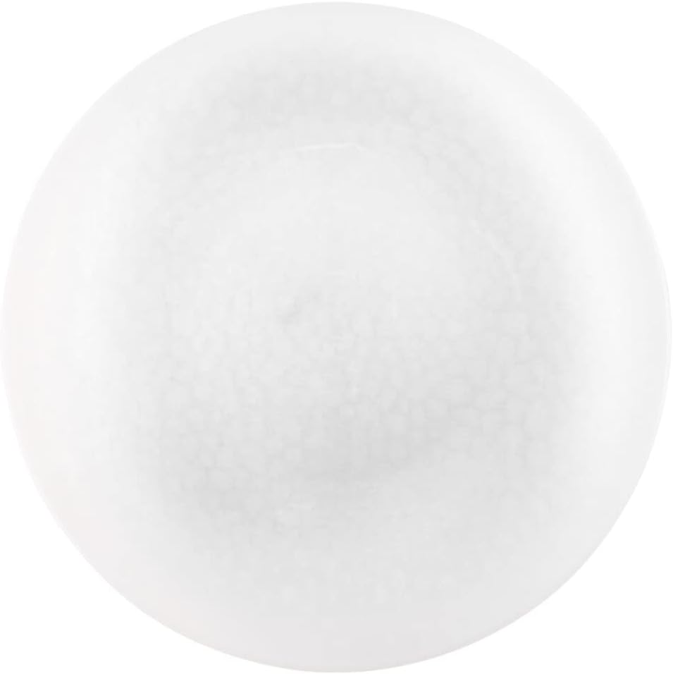 White/Transparent Hammered Chargers - 13" - Case Pack of 48 - For Weddings, Parties & Events