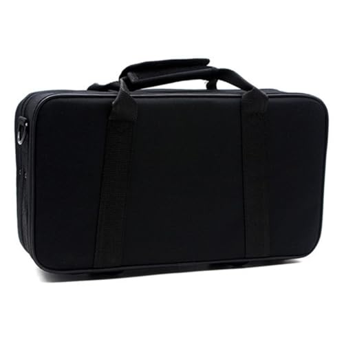 Garneck Black Clarinet Tube Cloth Box Shoulder/handle Bag Storage Case for Clarinet Accessories Portable Music Instrument
