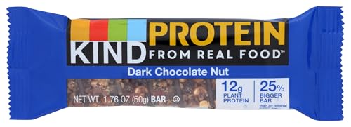 Image of KIND Protein Bar, Double Dark Chocolate Nut, Gluten Free, 1.76 Oz | bike-handlebars