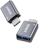 Anker Adaptador USB C (pacote com 2), transferência de dados de alta velocidade, adaptador USB-C ...