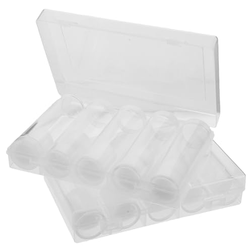 Capsules de monnaie 27mm Alipis bocal de transport sécurisé pour collectionneur de pièces
