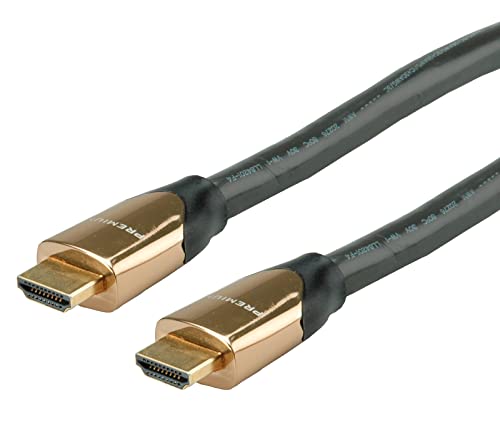 Câble 4K Premium HDMI ROLINE avec Ethernet Noir de 9m