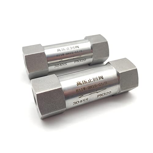 Vanne unidirectionnelle 3/4 pouce pour étanchéité absolue inox 304