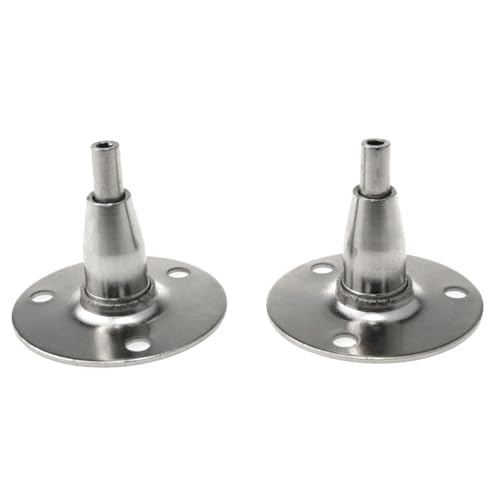 Image of Haidong Spring Hook Hanging Disc Ceiling Sign Hanger Round Wire Rope Hanger for Lamp Hanging Billboard Installation etc 2PCS