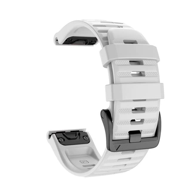 Bracelet silicone 22mm pour Garmin Fenix 6 Pro et Enduro