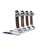 Kayak Paddle Push Button Spring Snap Clip Locking Tube Pins 8mm Single Solid pin (4)