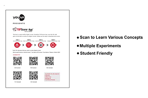 Image of Navneet Youva YOUVA Chemistry Practical Book With Video Content On The Go | 21.5 Cm X 26.5 Cm | 1 Side Ruled & 1 Side Plain |172 Pages