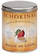 Schokinag Dulce de Leche Drinking Chocolate 12 ounce tin