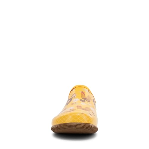 Image of Western Chief Women's Neoprene Waterproof Insulated Rubber Garden Clogs | Ladies footwear with warm lining, removable EVA comfort insole, and easy rinse self-cleaning outsole for wet weather chores