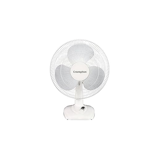 Crompton Wave Plus 400mm (16 inch) High Speed Oscillating Table Fan