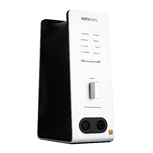 HIFIMAN EF600 Ampli-Casque DAC/amplificateur/préampli/Support de Casque équilibré de Bureau avec DAC HYMALAYA Pro R2R et Bluetooth, Argent