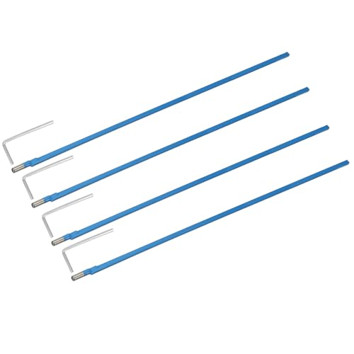 MECCANIXITY 4�p�b�N �M�^�[ �c�[�E�F�C���b�h�A570mm ���[�v���t�@�C���M�^�[���b�h 4mm L�����`�t�� �G���L�A�R�[�X�e�B�b�N�x�[�X�M�^�[�l�b�N���y�A�����p���[�V�G�c�[���A�u���[
