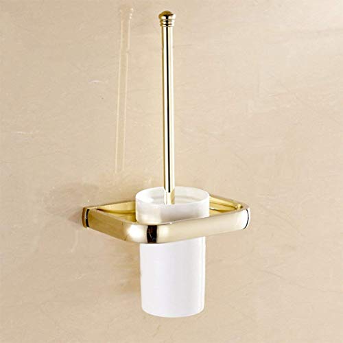 Brosse de toilette murale GZZ en cuivre pour éliminer le désordre au sol de vos WC