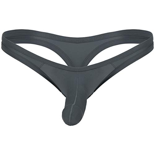 Mens Low Rise Bugle Pouch Backless Micro Panties Jockstrap G-string Thong Bikini Briefs Underwear