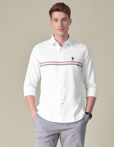 Image of Oxford Horizontal Striped Shirt