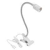 LLUMINACIÓN DIRIGIDA: Ajuste fácilmente la posición y el ángulo de luz, el "cuello de ganso" súper flexible se dobla y gira para enfocar la luz en casi cualquier dirección, adaptarse instantáneamente a su situación e iluminar exactamente el punto que desea