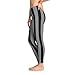 Chic Striped Stretchy Leggings | Comfortable Workout Leggings, Casual Wear, Athleisure Pants, Gym Clothing, Trendy Fashion