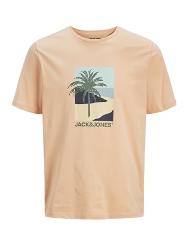 T-shirt Jjbarbados JACK & JONES homme col rond manches courtes haut en coton été