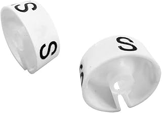 Set of 25Pc Small Snap On Size Dividers Hanger Garment Marker Tag Clothes Hanger