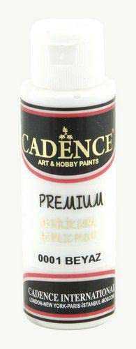 ACRILICO Premium Cadence 70ML 0001 Blanco