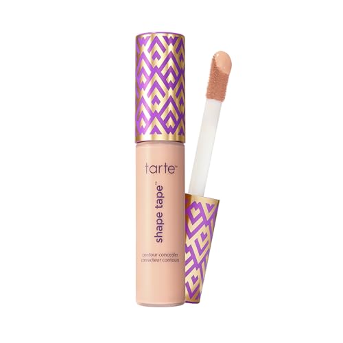 tarte shape tape concealer – Full-Coverage Creaseless Soft Matte Finish, Brightening Under-Eye & Face Makeup, 16hr Longwear, Vegan & Cruelty-Free, full size, 22B light beige
