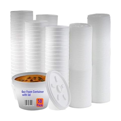 Mr Miracle 4 Ounce Foam Containers Cover