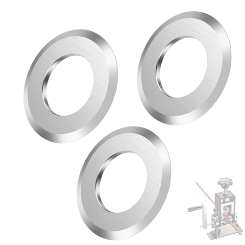 Image of Xfopz Quenched Hard Alloy Wire Stripper Replacement Blades - Precision Detachable Blades for Electric Hand Crank Stripping Machines | 0.06 inch-1 inch Wire Cutting