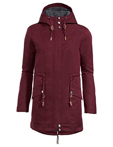 Preisvergleich Produktbild VAUDE Women's Manukau Parka, Rot(claret red), 46