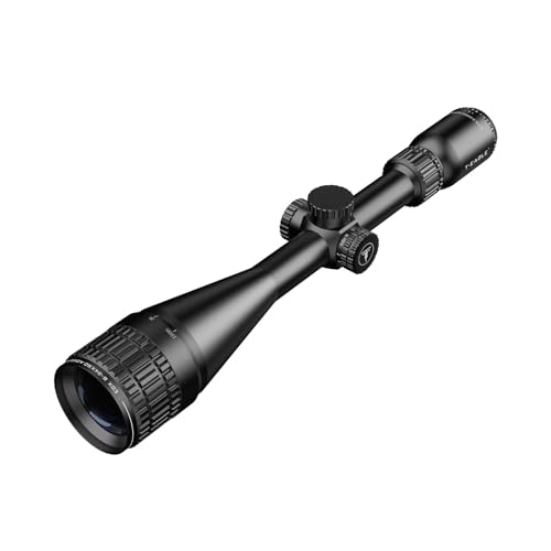 Rifle Scope EOX 6-24x50 AOEG-M Red Green Illuminated Rangefinder SFP Ring Mounts for Air Gun Airsoft Crossbow Hunting Tactical