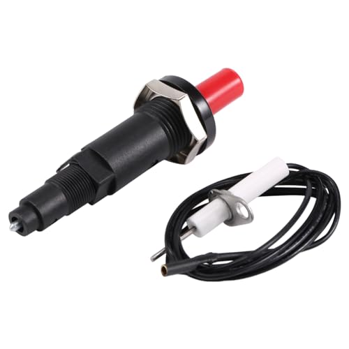 Kueohse Piezo Encendido Eléctrico Ajuste Con Cable 1000mm Botón Largo Cocina Encendedor Para Gas Estufa Horno