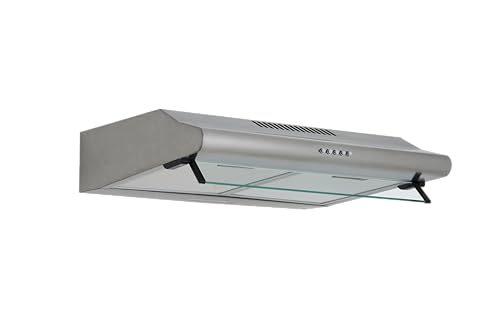 Respekta Campana extractora bajo mueble/Campana extractora bajo mueble de 60 cm/Pantalla de cristal...