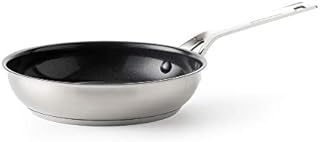 KitchenAid Stainless Steel 3-Layer Non-Stick 24 cm Frying Pan, Clad, Induction, Oven Safe, Silver