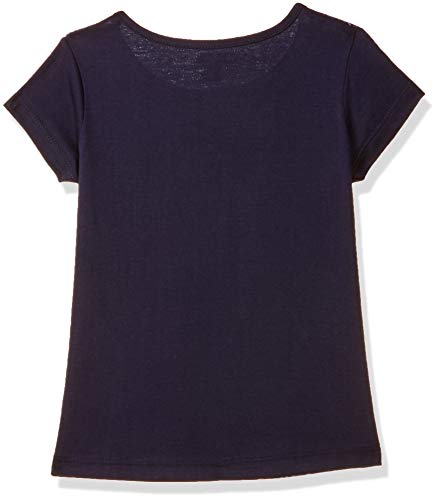 Image of Girl's Regular fit T-Shirt (ESOJG19MM24TOP Navy 2-3 Years)