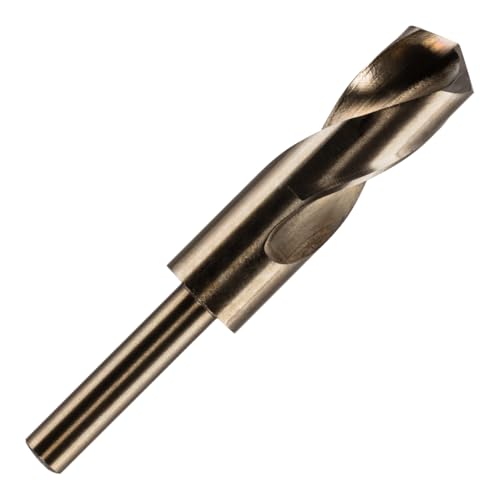 25mm HSS Cobalt Blacksmith Drill Bit - Reduced Shank Drill For Stainless Steel & Hard Metals