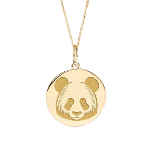 Pendentif panda argent plaqué or finie la peur des bijoux ternes et fragiles