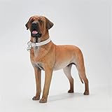 BACALYSO | JXK 1/6 サイズ 土佐闘犬 土佐犬 フィギュア 闘犬 17.5CM級 樹脂 塗装済 可愛い かっこいい スタチュー リアル 完成品 犬 動物 プラモデル おもちゃ 模型 プレミアム オリジナル 犬好き 誕生日 プレゼント 置物 (167A1)